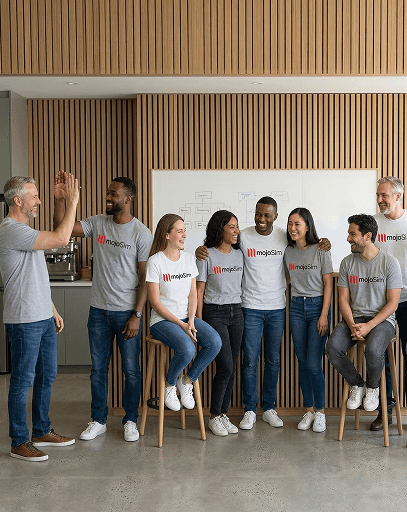 Team working together