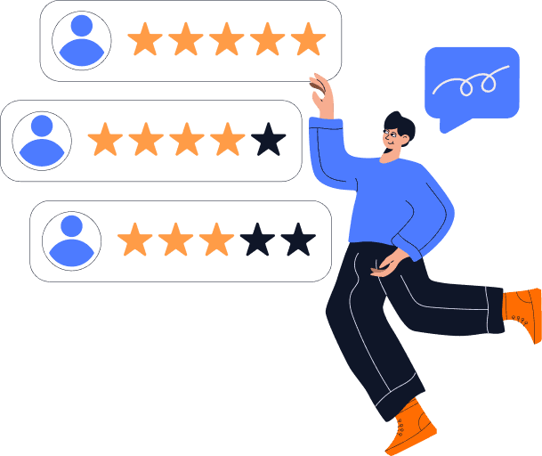 Traveler review illustration
